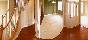 upscale entryway foyer with nice meeting screening area